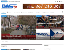 Tablet Screenshot of bas-tv.md
